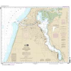 NOAA Chart 14938: Manistee Harbor and Manistee Lake