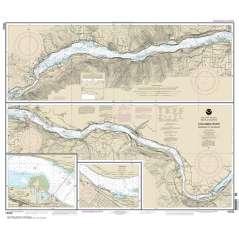 NOAA Chart 18532: Columbia River Bonneville To The Dalles