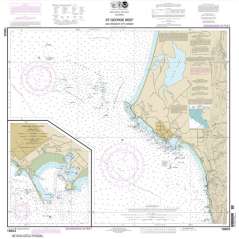 NOAA Chart 18603: St. George Reef and Crescent City Harbor