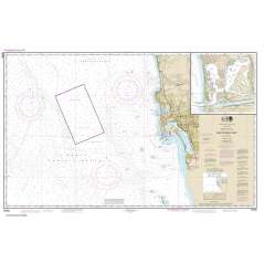 NOAA Chart 18765: Approaches to San Diego Bay