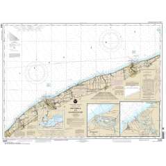 NOAA Chart 14825: Ashtabula to Chagrin River