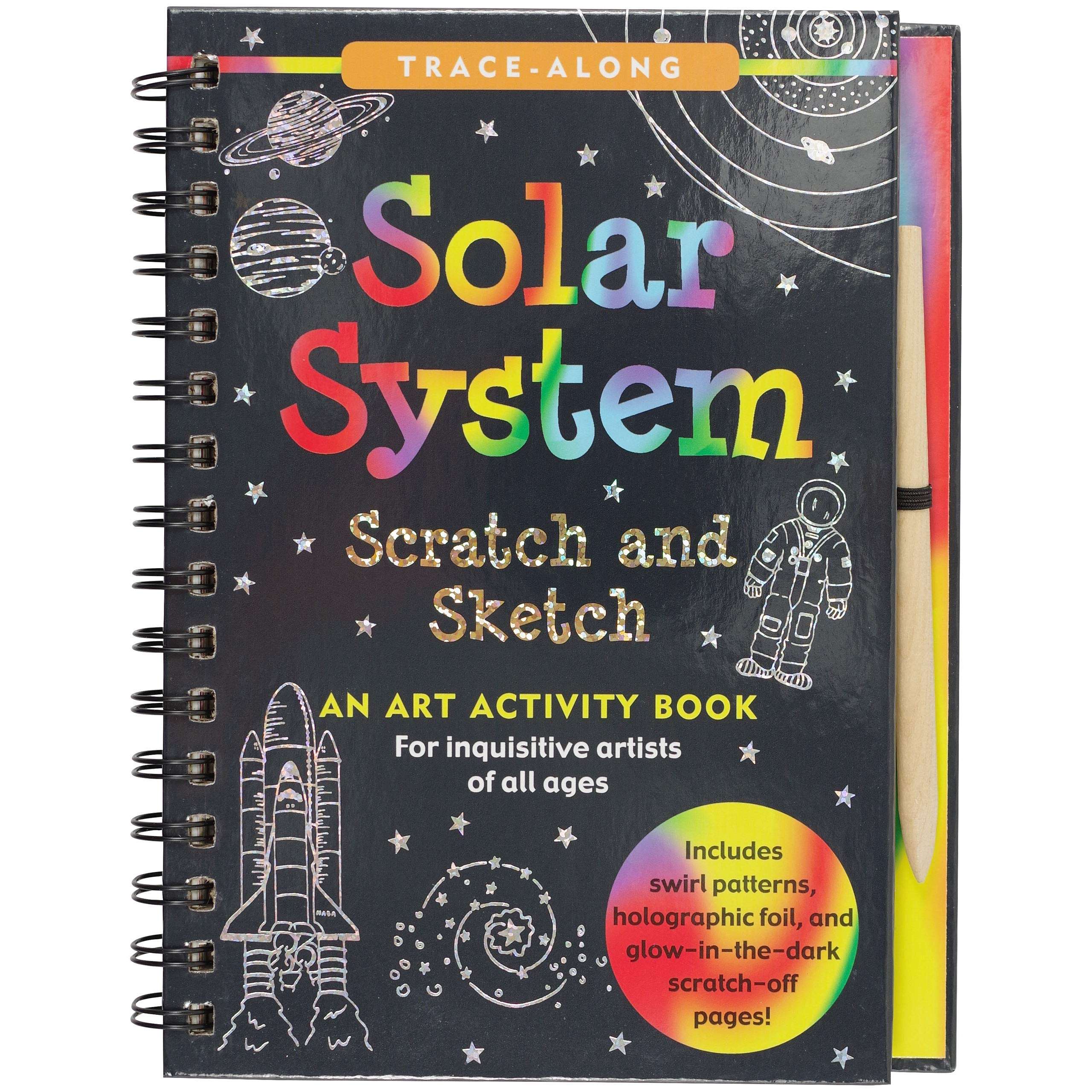 Children's Books :: All Children's Books :: Space & Astronomy for Kids ::  Scratch & Sketch Solar System - Paradise Cay - Wholesale Books, Gifts,  Navigational Charts, On Demand Publishing