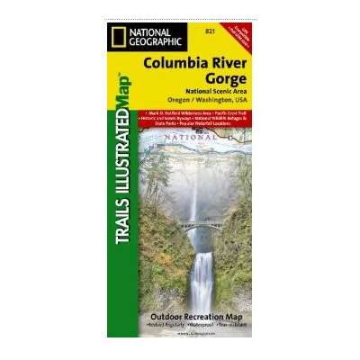 Pacific Coast / Pacific Northwest Travel & Recreation :Columbia River Gorge (National Geographic Map)