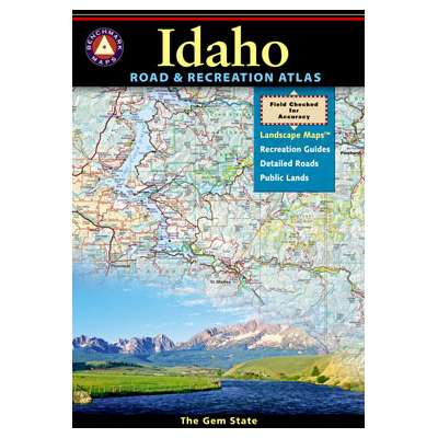 Camping & Hiking :Idaho Road & Recreation Atlas