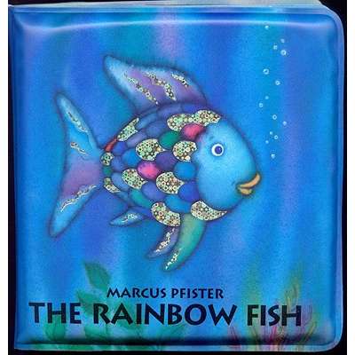 Aquarium Gifts and Books :The Rainbow Fish Bath Book