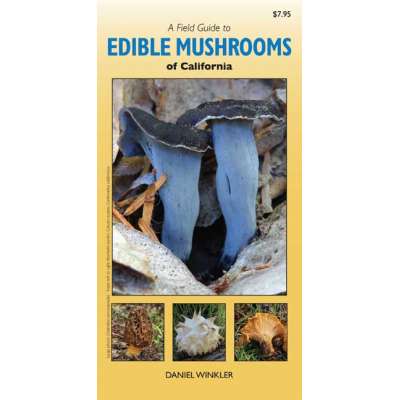A Field Guide to Edible Mushrooms of California (Folding Pocket Guide)