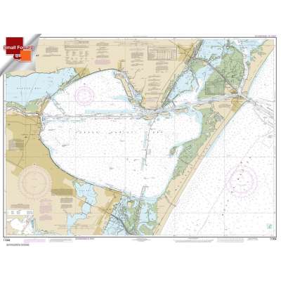 Gulf Coast Charts :Small Format NOAA Chart 11309: Corpus Christi Bay