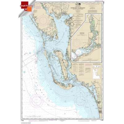 Gulf Coast NOAA Charts :Small Format NOAA Chart 11426: Estero Bay to Lemon Bay: including Charlotte Harbor;Continuation of Peace River