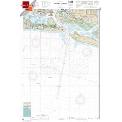 Small Format NOAA Chart 11547: Morehead City Harbor