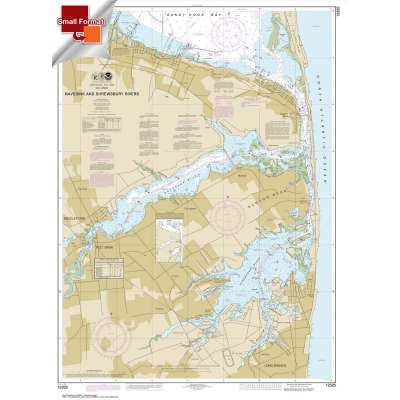Atlantic Coast NOAA Charts :Small Format NOAA Chart 12325: Navesink And Shrewsbury Rivers