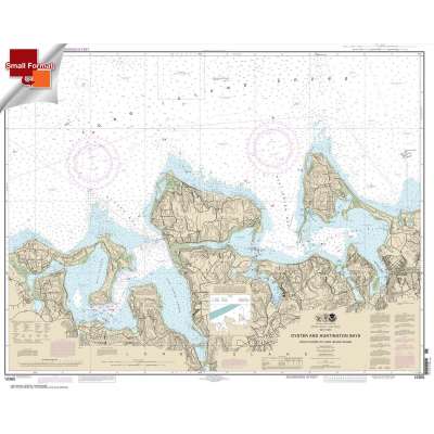 Atlantic Coast NOAA Charts :Small Format NOAA Chart 12365: South Shore of Long Island Sound Oyster and Huntington Bays