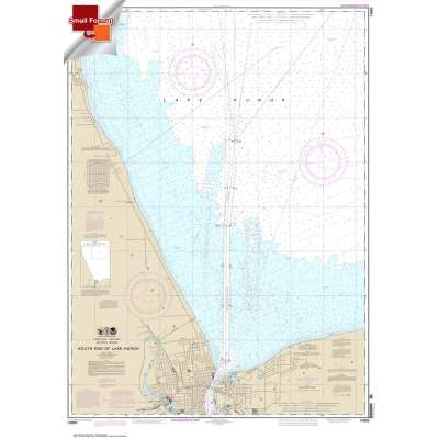 Great Lakes NOAA Charts :Small Format NOAA Chart 14865: South End of Lake Huron