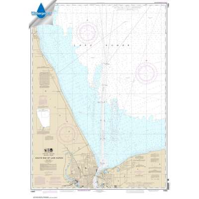 Waterproof NOAA Charts :Waterproohart 14865: South End of Lake Huronf NOAA C