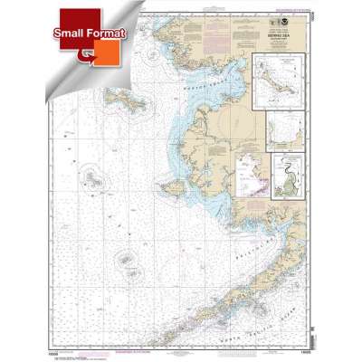 Alaska NOAA Charts :Small Format NOAA Chart 16006: Bering Sea-eastern part;St. Matthew Island: Bering Sea;Cape Etolin: Achorage: Nunivak Island