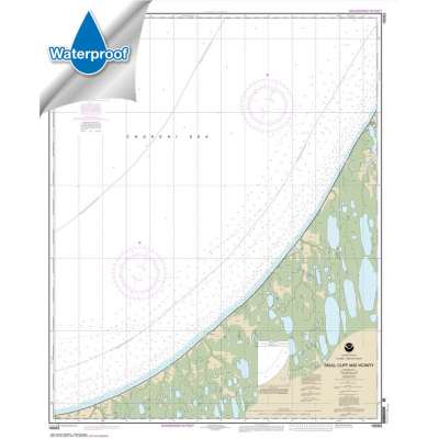 Waterproof NOAA Charts :Waterproof HISTORICAL NOAA Chart 16083: Skull Cliff and vicinity
