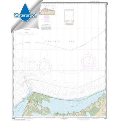 Waterproof NOAA Charts :Waterproof HISTORICAL NOAA Chart 16087: Icy Cape to Nokotlek Pt.