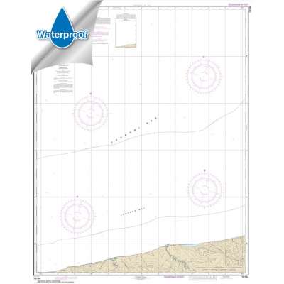 Waterproof NOAA Charts :Waterproof HISTORICAL NOAA Chart 16104: Cape Sabine