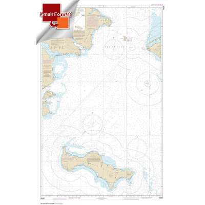 Alaska NOAA Charts :Small Format NOAA Chart 16220: Bering Sea St. Lawrence Island to Bering Strait