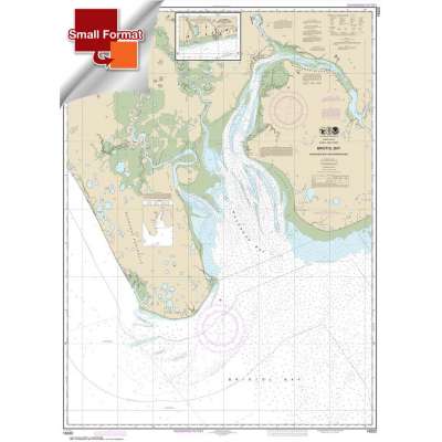 Small Format NOAA Chart 16322: Bristol Bay-Nushagak B and approaches