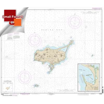 Small Format NOAA Chart 16382: St. Paul Island: Pribilof Islands