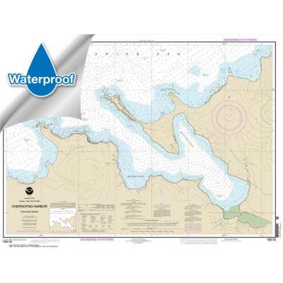 Waterproof NOAA Charts :Waterproof HISTORICAL NOAA Chart 16516: Chernofski Harbor