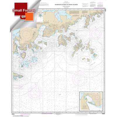 Small Format NOAA Chart 16540: Shumagin Islands to Sanak Islands