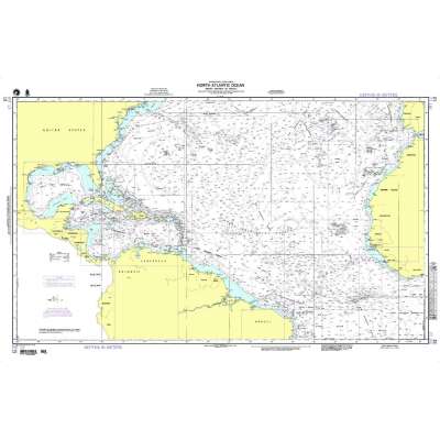 NGA Chart 12: North Atlantic Ocean - N Am to Africa