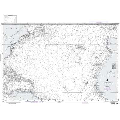 NGA Chart 120: North Atlantic Ocean Southern Sheet