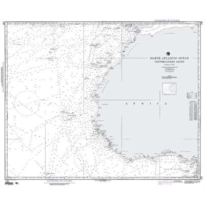 NGA Chart 125: North Atlantic Ocean Southeastern Sheet