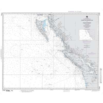 Region 1 - North America :NGA Chart 17003: Strait of Juan de Fuca to Dixon Entrance