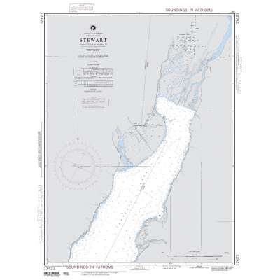 Region 1 - North America :NGA Chart 17421: Stewart Portland Canal