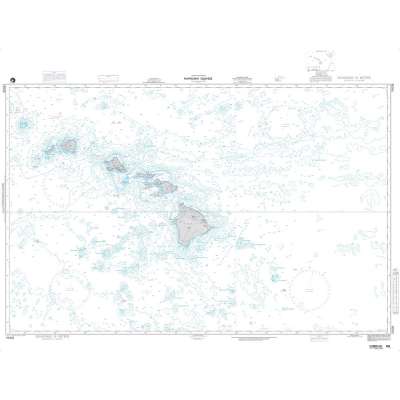 NGA Chart 19008: Hawaiian Islands