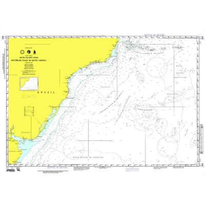 NGA Chart 201: S. E. Coast of South America