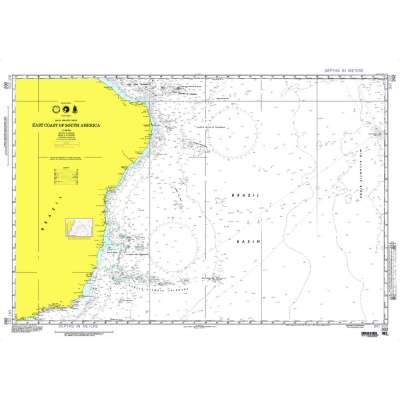 NGA Chart 202: East Coast of South America