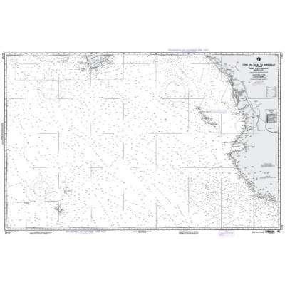 NGA Chart 21017: Cabo San Lucas to Manzanillo