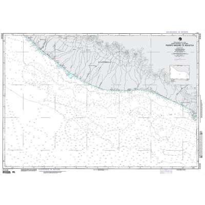 NGA Chart 21510: Puerto Madero to Acajutla Guatemala