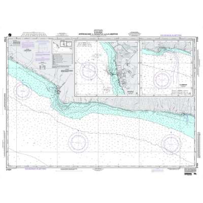 NGA Chart 21524: Approaches to Acajutla and La Libertad