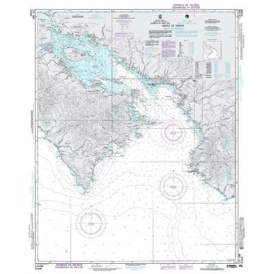 NGA Chart 21544: Golfo de Nicoya