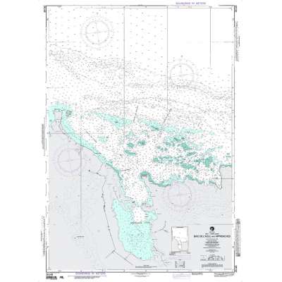 NGA Chart 26148: Baie de Lacul and Appraoches