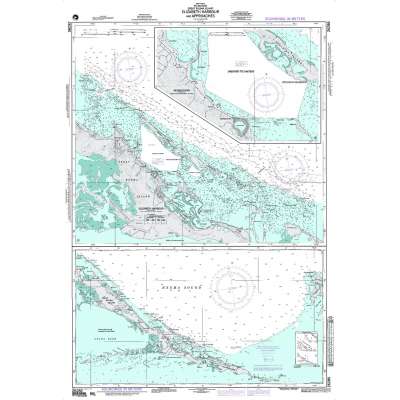 NGA Chart 26286: Exuma Sound Including Elizabeth Harbour