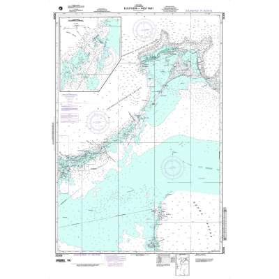 NGA Chart 26306: Eleuthera West Part (Bahamas)