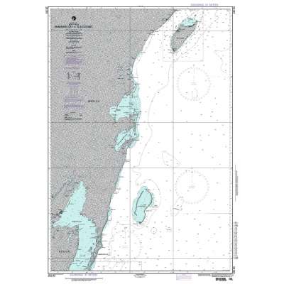 NGA Chart 28190: Ambergris Cay to Isla Cozumel