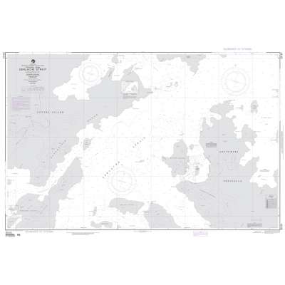 NGA Chart 29124: Gerlache Strait Antarctica West Coast