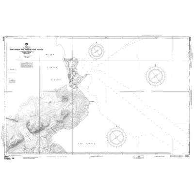 NGA Chart 29324: New Hbr and Marble P Vicinity Mcmurdo S