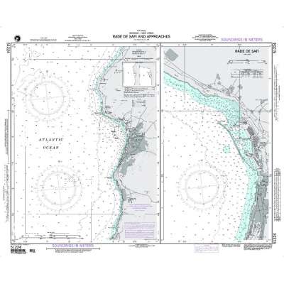 NGA Chart 51224: Rade de Safi and Approaches