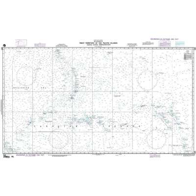 NGA Chart 525: Trust Territory of the Pacific Islands