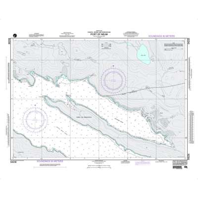 NGA Chart 54230: Port Of Neum