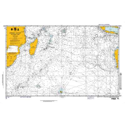 NGA Chart 70: Indian Ocean - Southern Portion