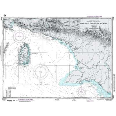 NGA Chart 73024: Merauke to Tanjung Den Bosch