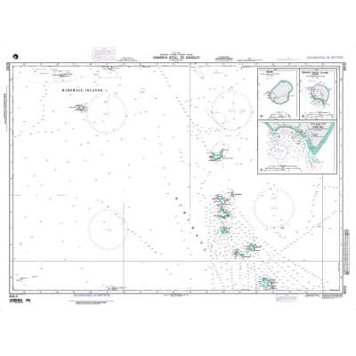 NGA Chart 81012: Normorik Atoll to Nonouti - Marshall Is.